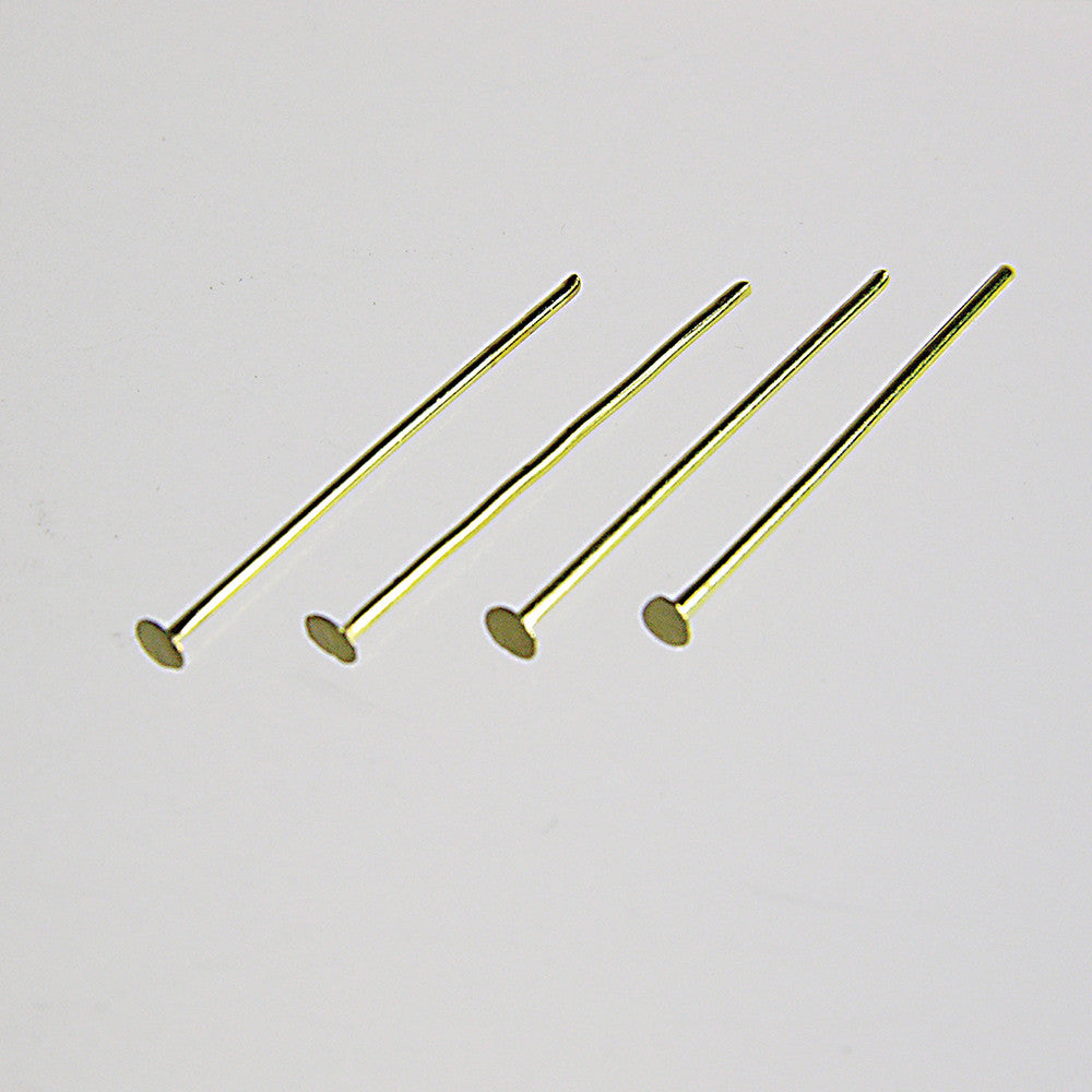 Brass Open Eye Pins (100/pack) – ChandelierParts