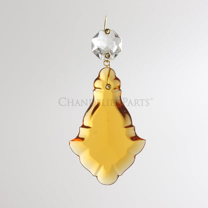 Colored Czech Crystal Pendalogue (Various Options)