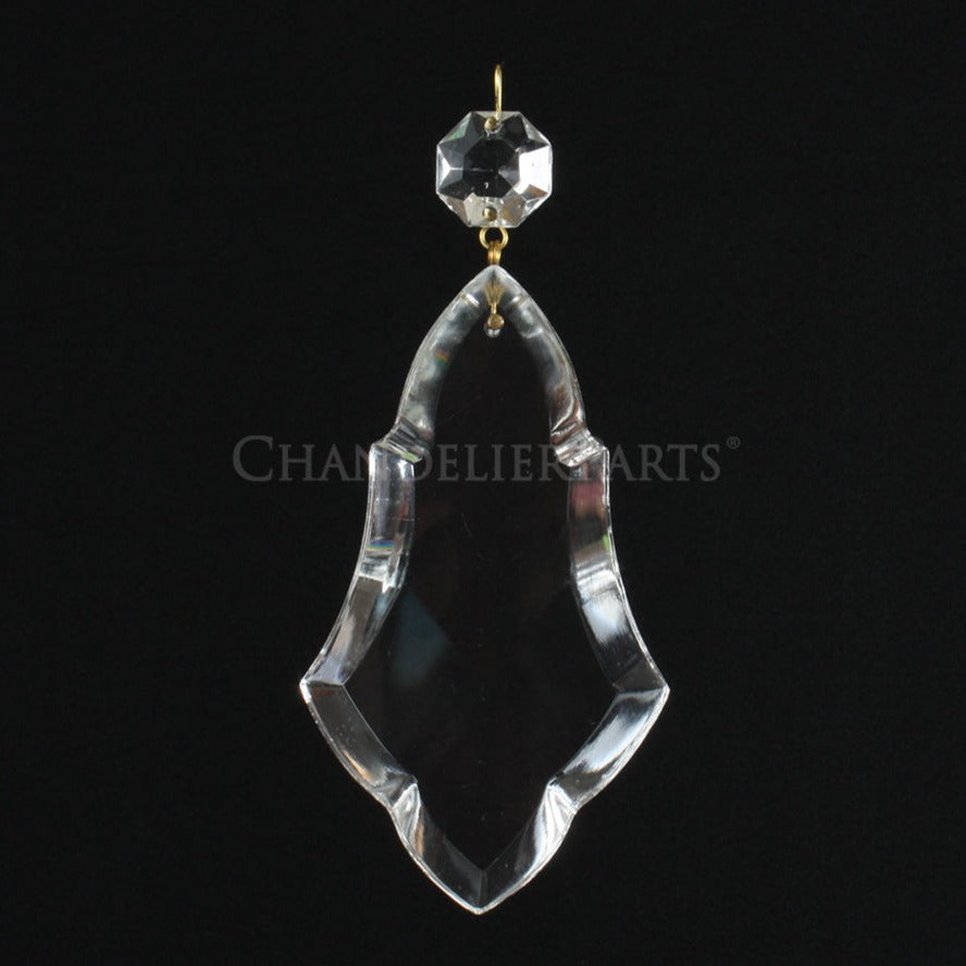 4" Turkish Crystal Pendalogue (Blemished)