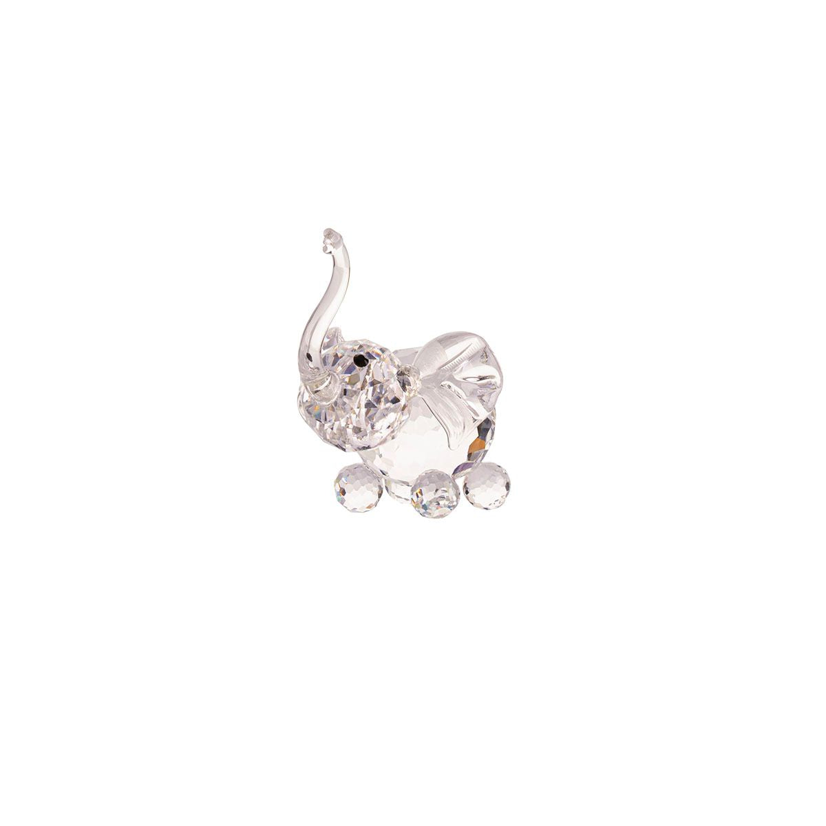 Crystal Small Elephant Figurine by Asfour® Crystal