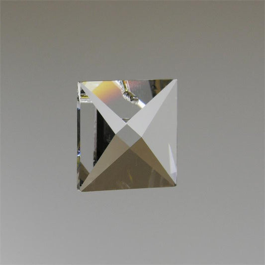 SWAROVSKI SPECTRA®<br>22mm Clear 1-Hole Square Prism (Blemished)