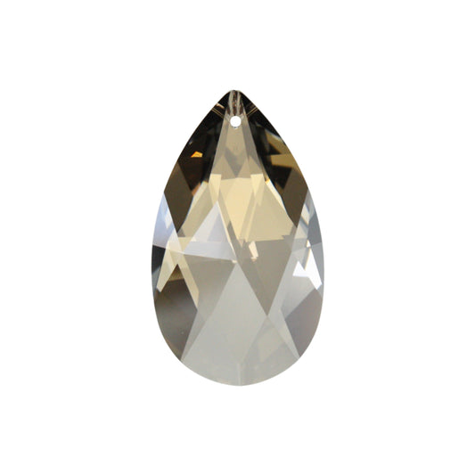 SWAROVSKI STRASS®<br>76mm Golden Teak Full Cut Teardrop (Blemished)