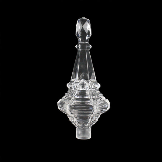 9" Czech Hollow Crystal Spike