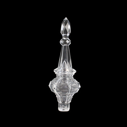 11" Czech Hollow Crystal Spike