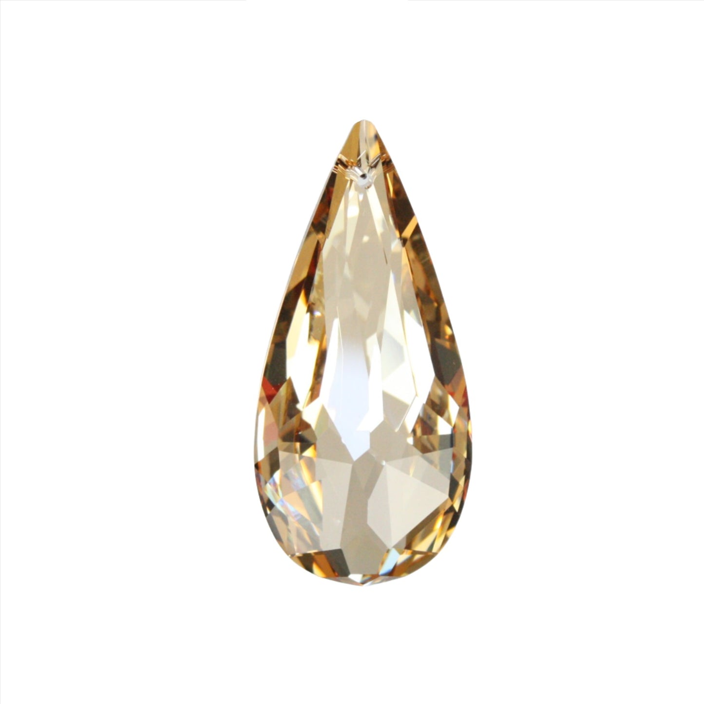 SWAROVSKI STRASS®<br>63mm Golden Shadow Radiant Pear