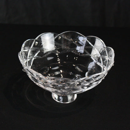 6" Crystal Body Dish, 10 Pin (Blemished)