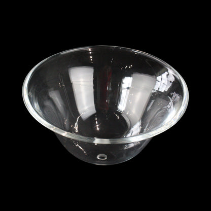 10" Blank No Pin Czech Crystal Body Dish (Blemished)