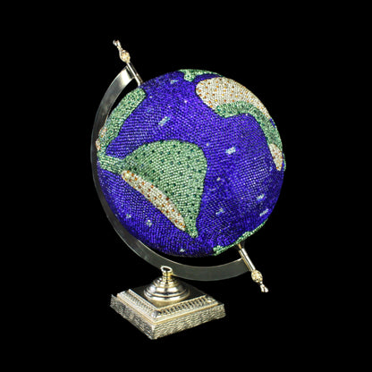 World Globe Figurine by Asfour® Crystal