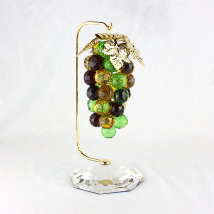 Multi-Colored Crystal Grape Bunch by Asfour® Crystal