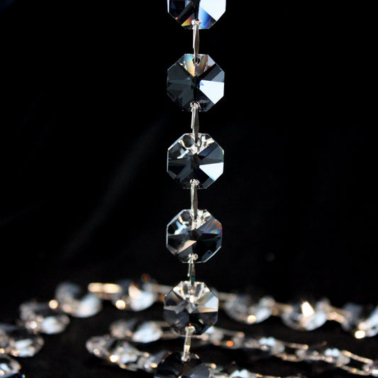 Crystal Garland Swarovski Spectra Crystal 8mm Faceted Bead Prisms 41-i –  CrystalPlace