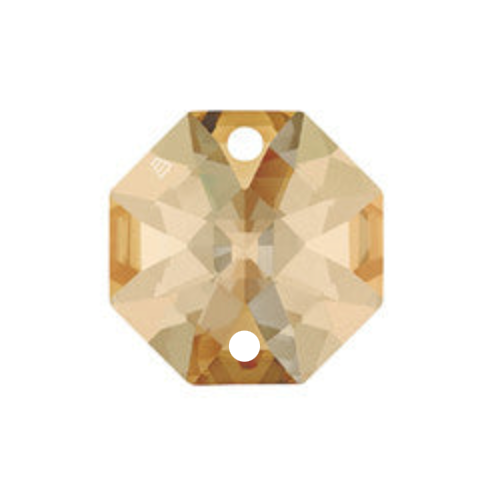 SWAROVSKI STRASS®<BR>16mm Colored 2-Hole Octagon