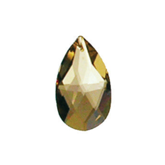 SWAROVSKI STRASS®<br>76mm Golden Teak Full Cut Teardrop (Blemished)