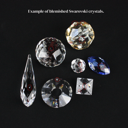 SWAROVSKI STRASS®<br>63mm Crystal 2-Hole Rectangle Prism (Blemished)